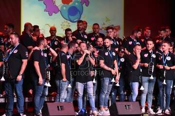 Gala de presentación de Los Biznietos de SaryManchez en Telde (Foto Francisco Javier Santana)